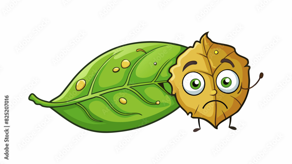 Poster from new to old visualize a lush green leaf aging and gradually turning brown losing its crisp textu