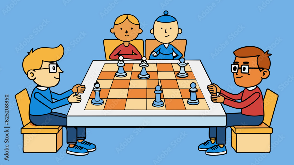 Poster some argue like a game of chess strategically planning their moves and anticipating their opponents 