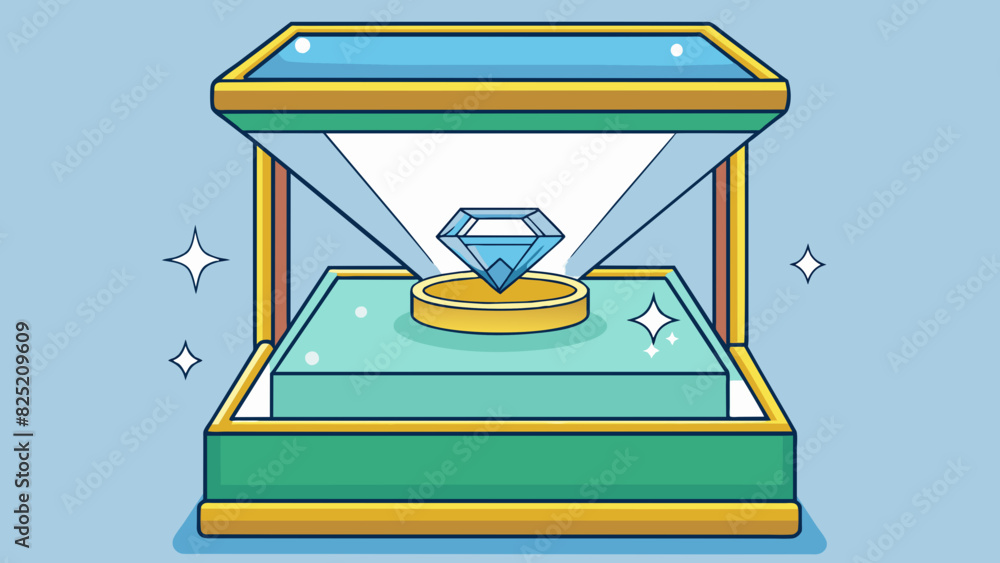 Poster the diamond ring sitting in the jewelers display case was undoubtedly prime with its sparkling clari