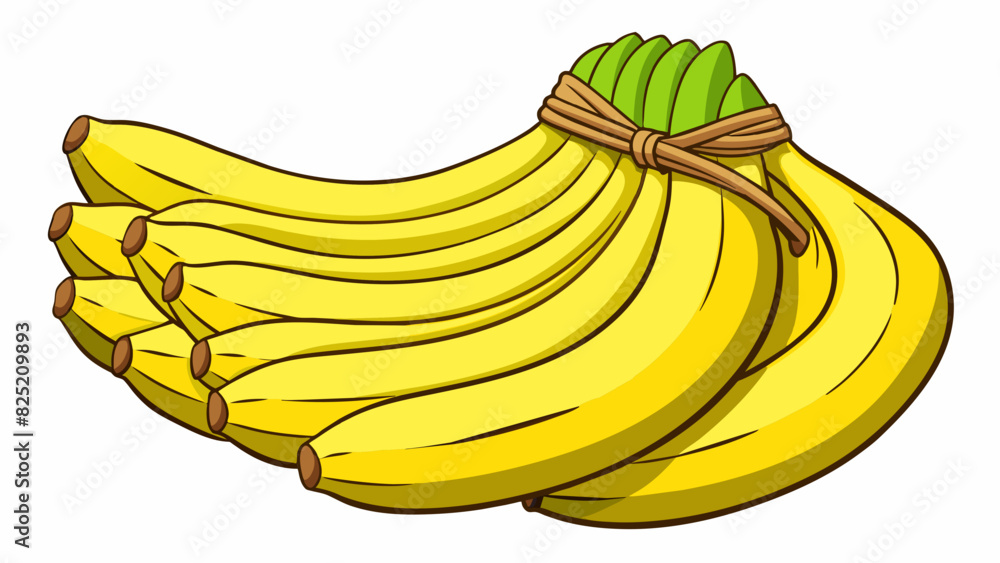 Poster the first deal is a bundle of bananas on sale at the grocery store. the bananas are ripe yellow in c
