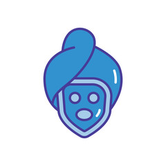 Facial Mask vector icon