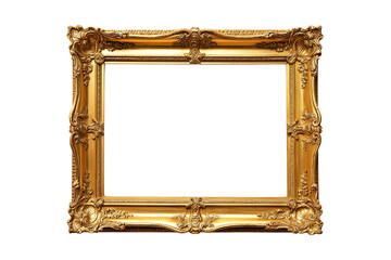 Jacek Szynkarczuk Style Gold Picture Frame transparent background