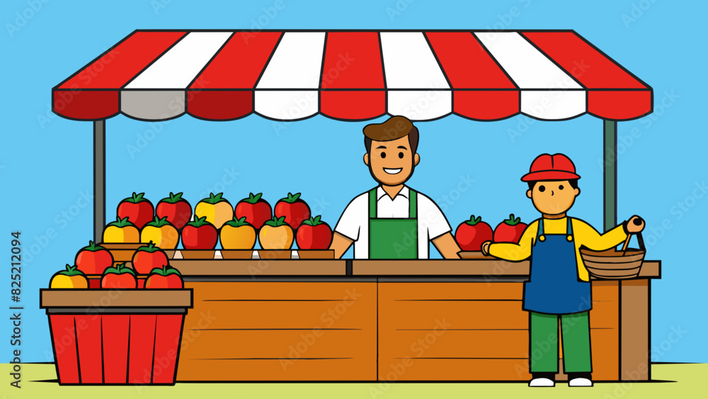 Poster while browsing the local farmers market i stumbled upon a basket of freshly picked apples. they were