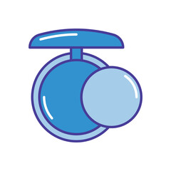 Bronzator vector icon