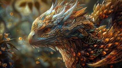 Dragon art for fantasy themed designs
