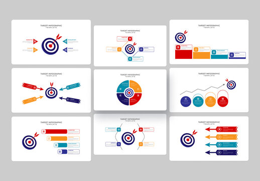 Target Infographic Presentation Layout