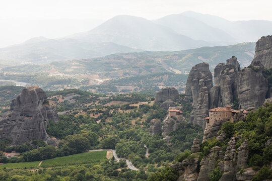 Meteora Greek Landmark Monasteries