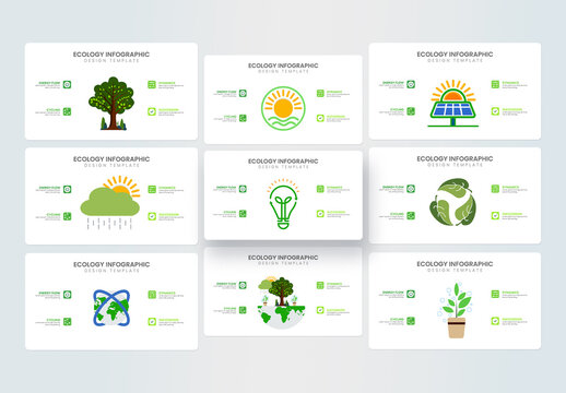 Ecology Infographic Presentation Design Layout