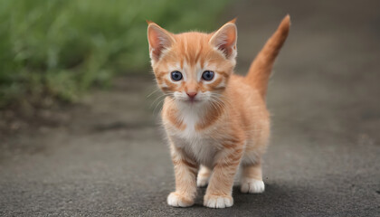 Cute little red kitten photography,Cat Photography