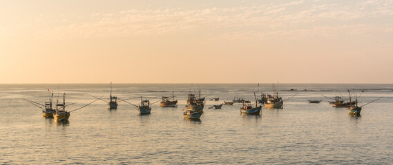 Small fishing fleet