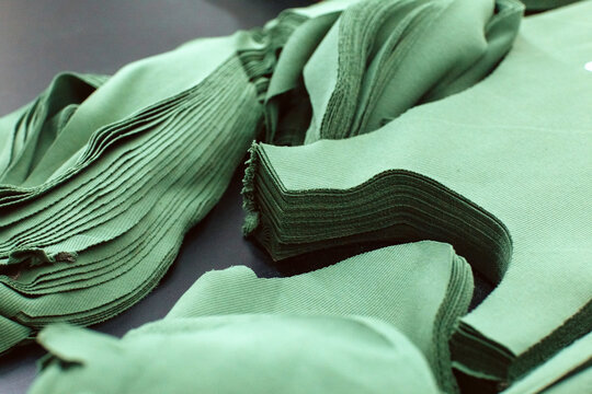 laser-cut details of a knitted dress