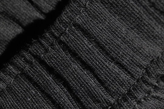 Black Fabric Texture 