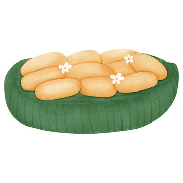 Thai dessert med kanoon