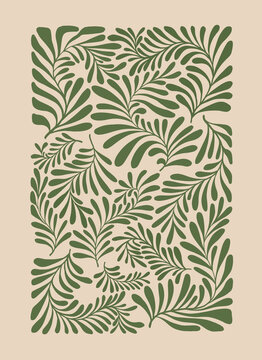 Floral hand drawing composition.