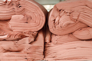 laser-cut details of a knitted T-shirt