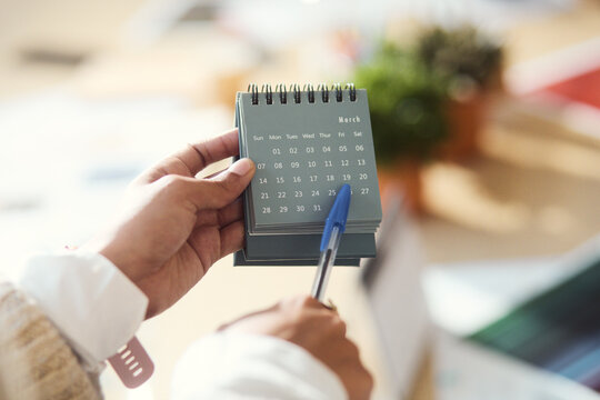  Planning Ahead with Calendar and Pen