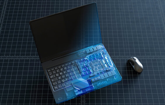 laptop cross section