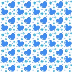 Blue seamless - patterns designs background