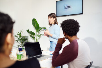 Concluding a Professional Presentation