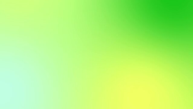 Green gradient video.	
