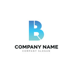 Letter LB logo design, vector logo design 