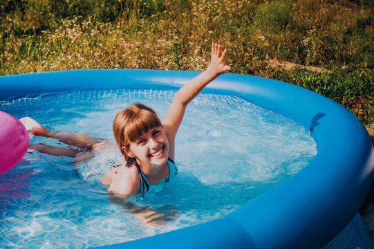 The Girl In A Pool