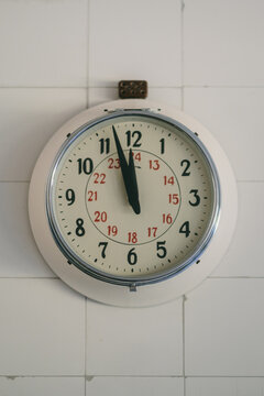 Vintage Clock - just before noon