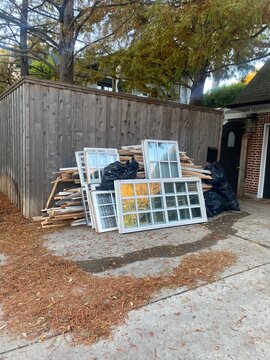 Window Frames by the Garage