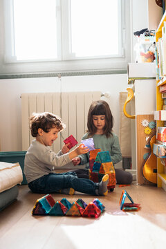 Children Creative Playtime at home