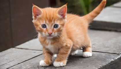 Cute little red kitten photography,Cat Photography