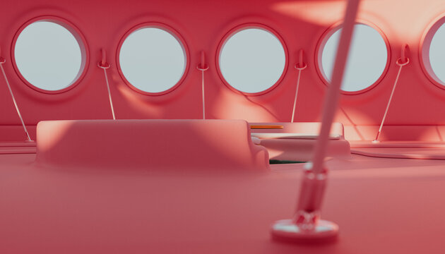Inflatable surreal Yurt