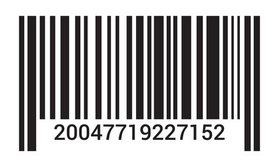 Bar code. Barcode illustration. Editable color.  isolated on white background. vector illustration. EPS 10