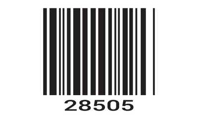 Bar code. Barcode illustration. Editable color.  isolated on white background. vector illustration. EPS 10