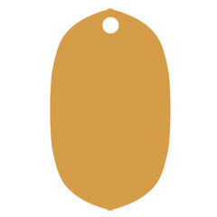 Hand drawn cardboard gift tags, name card, discount label. Templates for cookie cutters or vintage labels. Vector ilustration