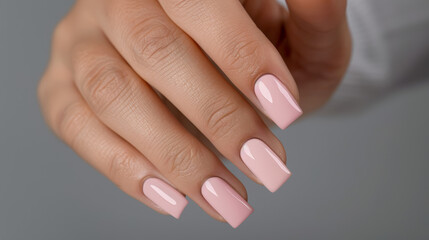 Fototapeta premium female hands with manicure closeup