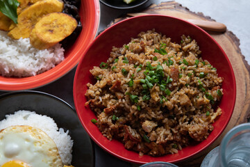 Chaufa amazonico Peruvian style fried rice lunch food chinese influence