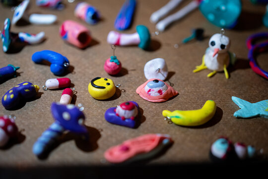 Plasticine figures