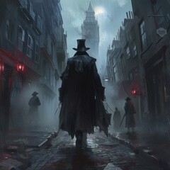 Jack the ripper as a vampire hunter in 1880's london