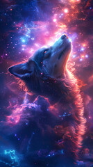 dog  cosmic background