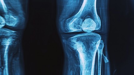 Advanced Radiological Analysis of Knee Joint Health: Detecting Chondromalacia, Arthritis, and Injuries - Perfect for Medical Imaging and Radiology Websites