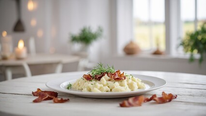 Brændende Kærlighed (Burning Love – Mashed Potatoes with Bacon and Onions)