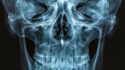 Clinical Examination of Cranial Structure: Radiographs and Tomography for Facial Fracture Detection and Treatment - Ideal for Medical and Orthopedic Websites