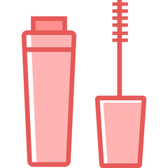 Cosmetics new year Colored Icon pack