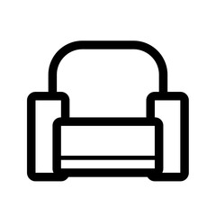 Home furnishing furniture outline icon pack