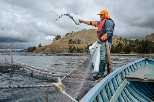 fish farm worker