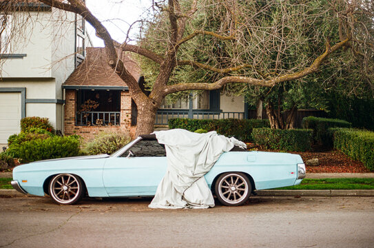 Vintage Car on the Street