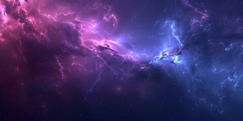 Stunning Deep Space Nebula, Cosmic Background