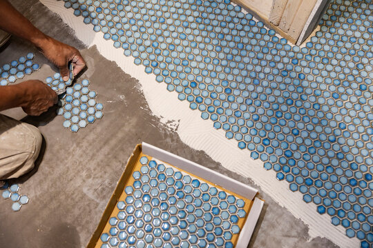 Tile Construction  Residential Home bathroom  renovation 