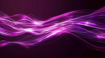 Naklejka premium futuristic purple corporate wavelengths dynamic business background abstract illustration