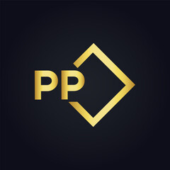 PP logo. P P design. White PP letter. PP, P P letter logo design. P P letter logo design in FIVE, FOUR, THREE, style. letter logo set in one artboard. P P letter logo vector design.